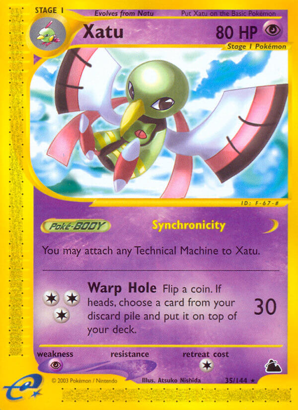 Xatu⁣ - Skyridge⁣ (Rare)⁣ [35] English / Poor / Normal