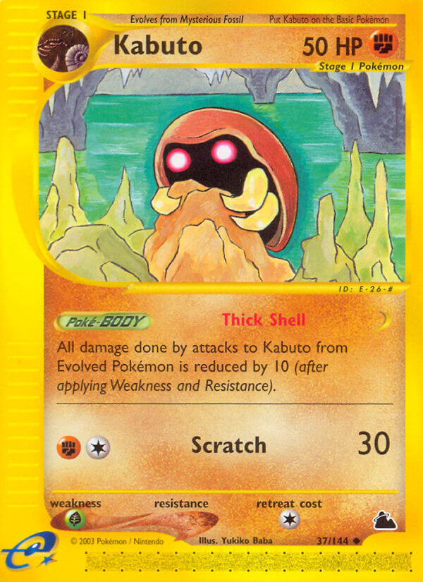 Kabuto⁣ - Skyridge⁣ (Uncommon)⁣ [37] English / Excellent / Normal