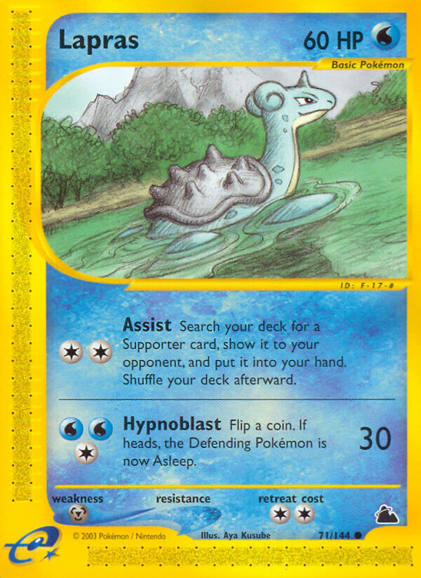 Lapras⁣ - Skyridge⁣ (Common)⁣ [71] English / Good / Normal