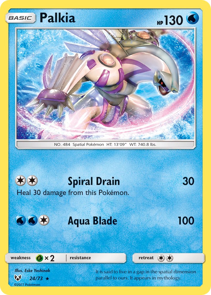 Palkia - Shining Legends (Holo Rare) [SLG-24] English / Near Mint / Normal
