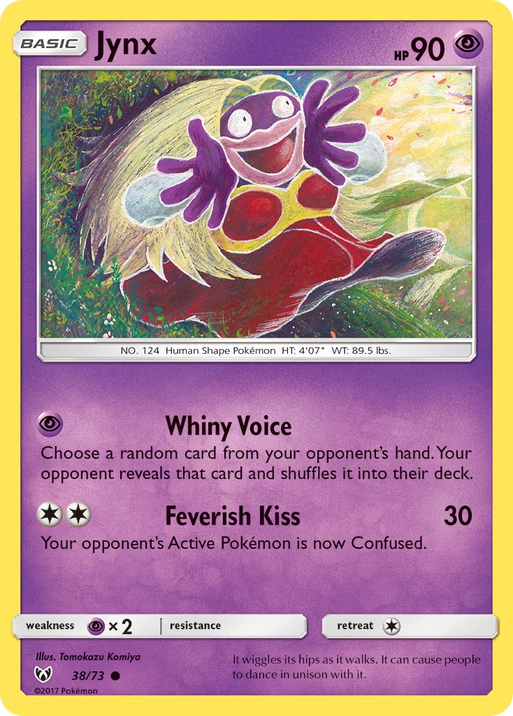 Jynx - Shining Legends (Common) [SLG-38] English / Near Mint / Normal