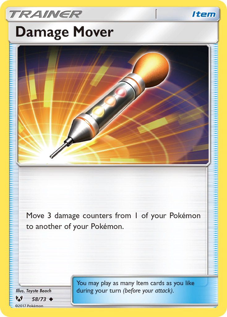 Damage Mover - Shining Legends (Uncommon) [SLG-58] English / Near Mint / Normal