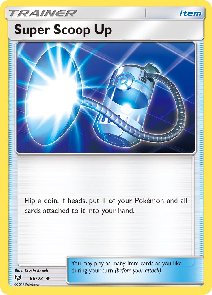 Super Scoop Up - Shining Legends (Uncommon) [SLG-66] English / Near Mint / Normal