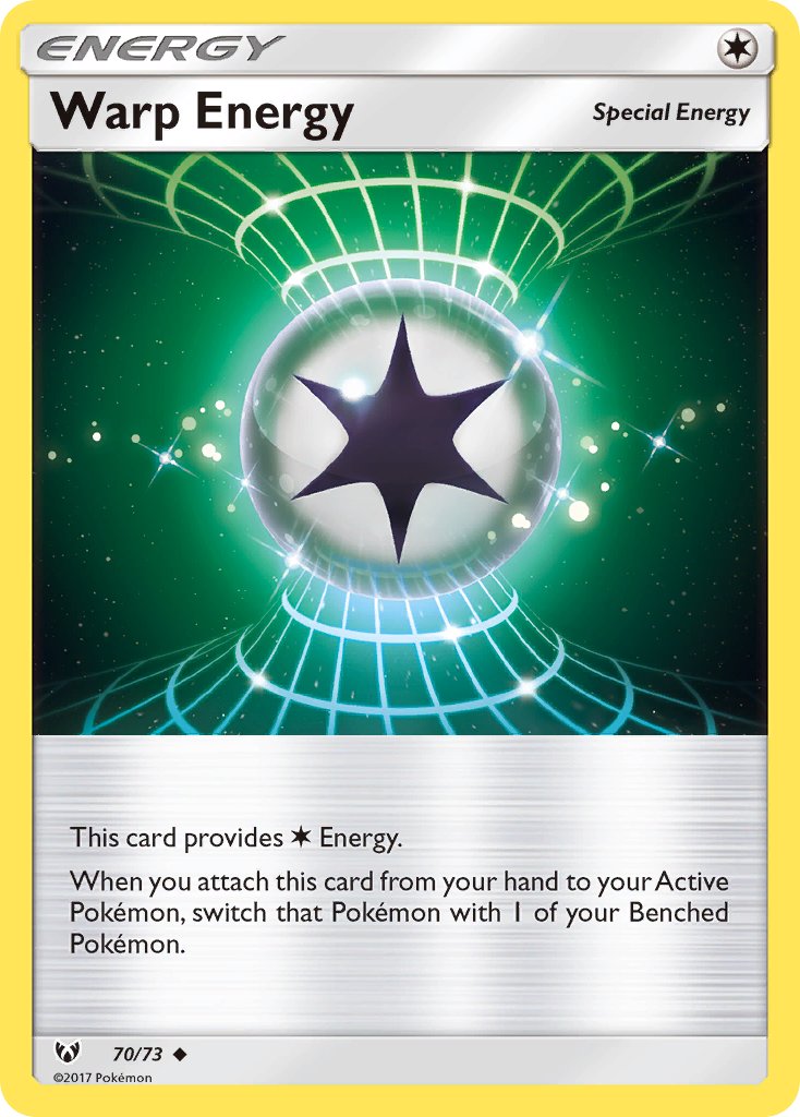 Warp Energy - Shining Legends (Uncommon) [SLG-70] English / Near Mint / Normal