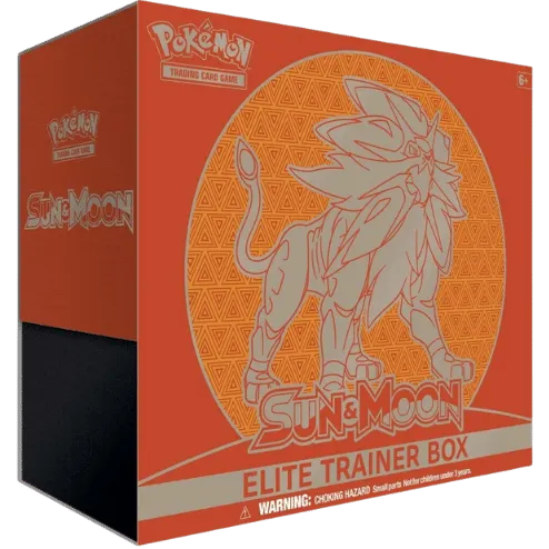 Pokémon TCG: Sun & Moon - Elite Trainer Box Solgaleo Kortspil
