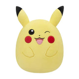 Squishmallows Plush: Winking Pikachu Bamse - 25cm - Tøjdyr