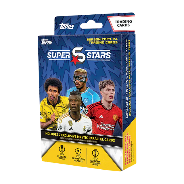 Topps: Fodboldkort - UCC Superstars 2023/24 - Hanger Pack