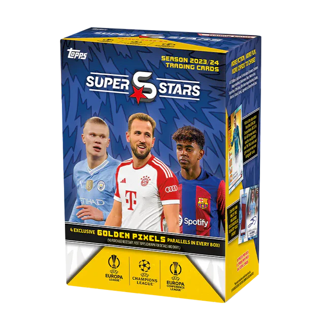 Topps: Fodboldkort - UCC Superstars 2023/24 - Value Box