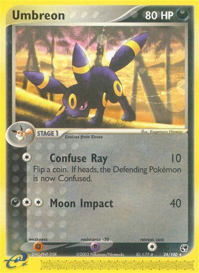 Umbreon⁣ - EX Sandstorm⁣ (Rare)⁣ [24] English / Light Played / Normal