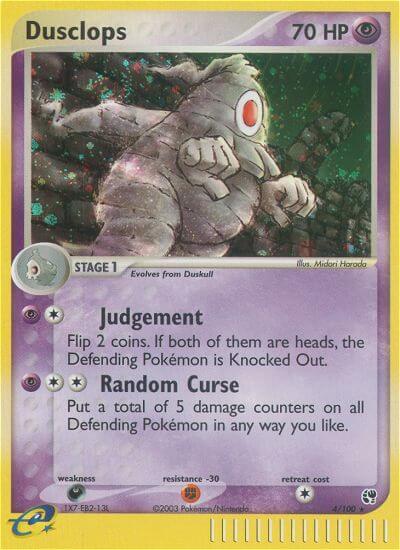 Dusclops⁣ - EX Sandstorm⁣ (Holo Rare)⁣ [4] English / Excellent / Normal