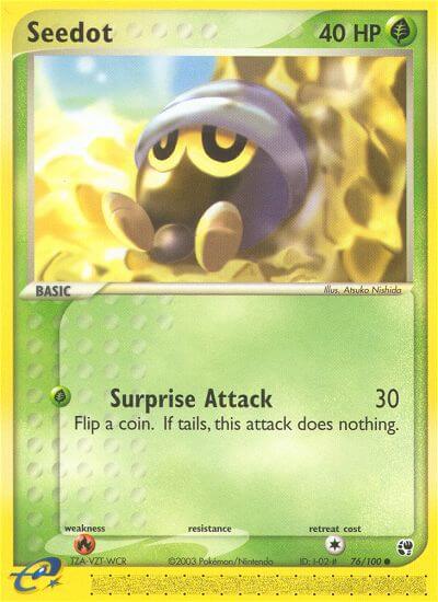 Seedot (Surprise Attack)⁣ - EX Sandstorm⁣ (Common)⁣ [76] English / Near Mint / Normal