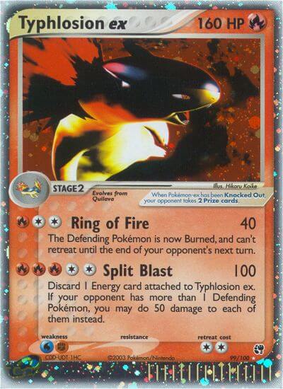 Typhlosion ex⁣ - EX Sandstorm⁣ (Ultra Rare)⁣ [99] English / Played / Normal
