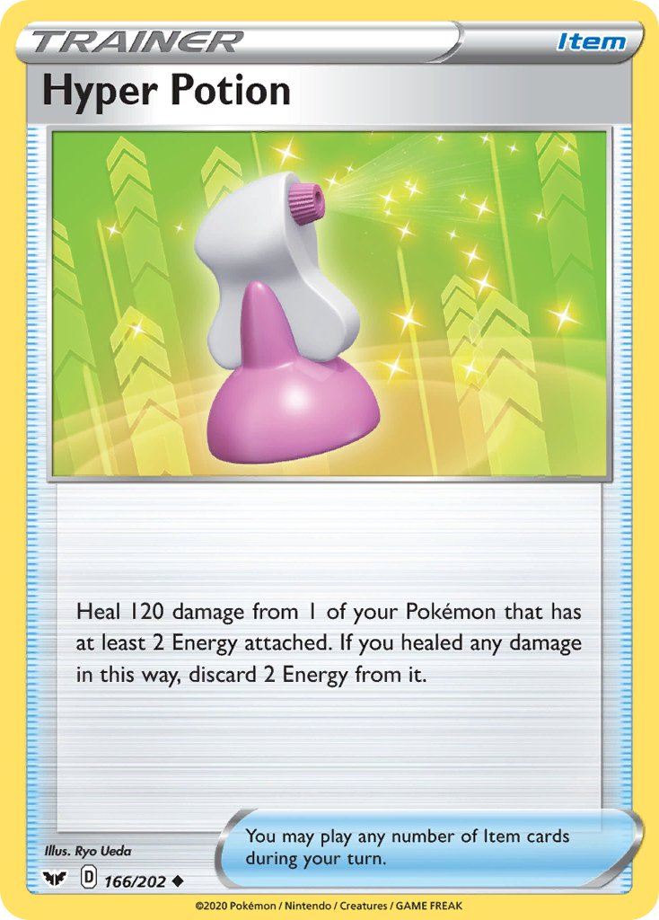 Hyper Potion⁣ - Sword & Shield⁣ (Uncommon)⁣ [166]
