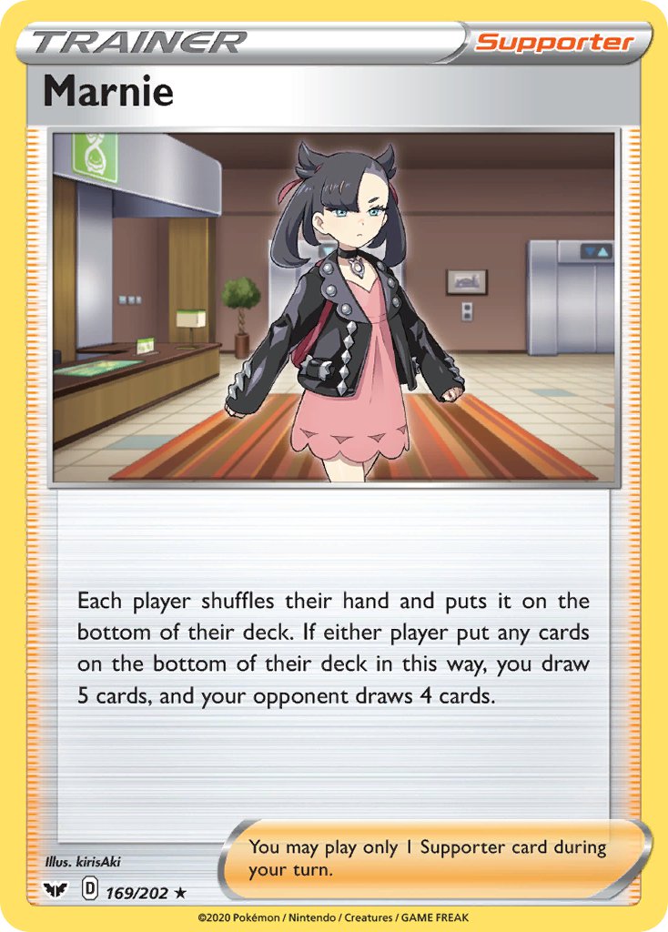 Marnie⁣ - Sword & Shield⁣ (Holo Rare)⁣ [169]