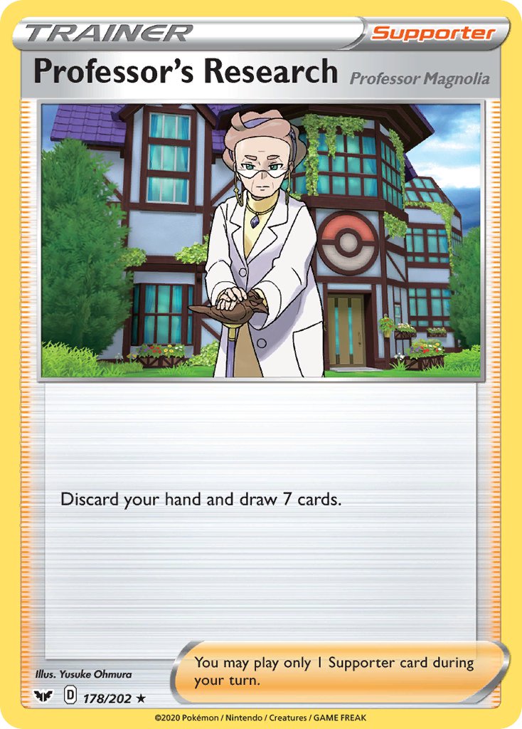 Professor's Research⁣ - Sword & Shield⁣ (Holo Rare)⁣ [178] English / Near Mint / Normal