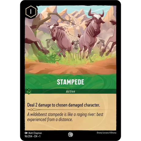 Stampede (Common) - 96/204 - Disney Lorcana Singles