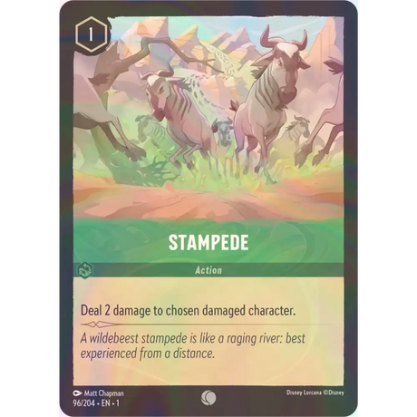 Stampede - Foil (Common) - 96/204 - Disney Lorcana Singles