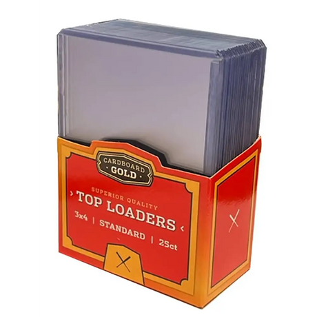Standard Top Loaders - 25 stk. Top Loaders Cardboard Gold 