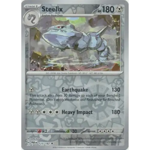 Steelix - Reverse - 125/182 - Enkeltkort