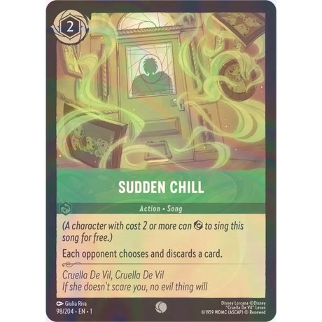 Sudden Chill - Foil (Common) - 98/204 - Disney Lorcana