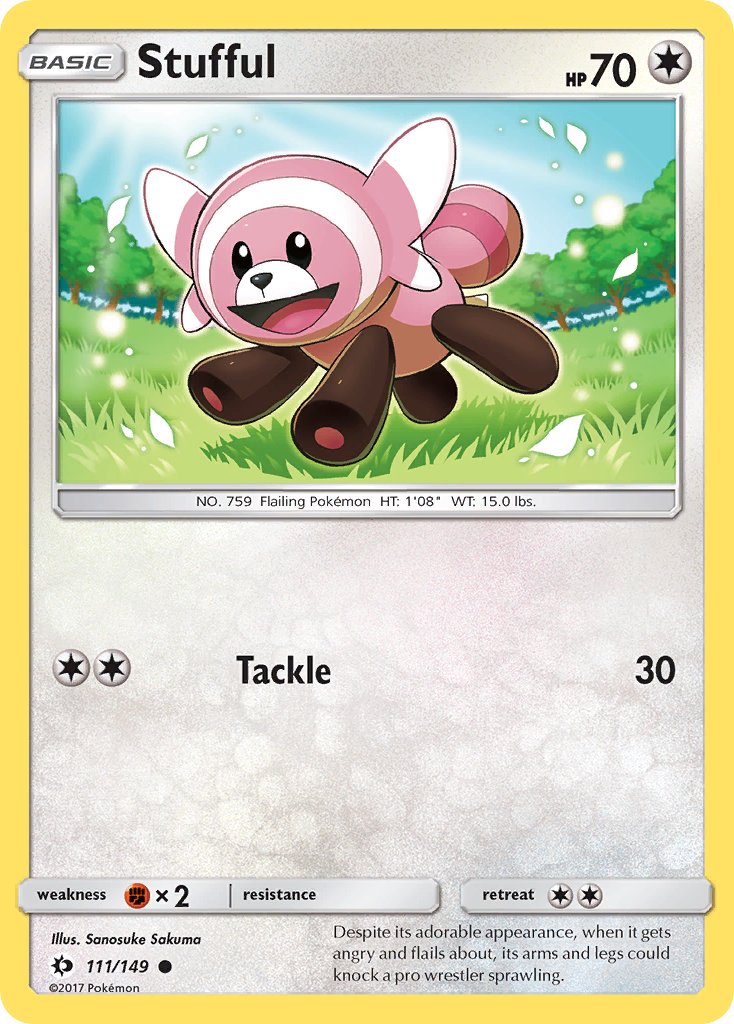 Stufful - Sun & Moon (Common) [SUM-111] English / Near Mint / Normal