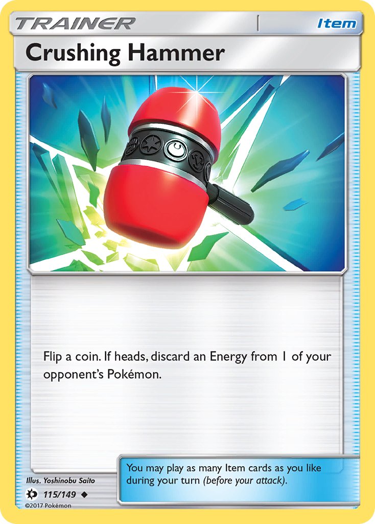 Crushing Hammer - Sun & Moon (Uncommon) [SUM-115] English / Near Mint / Normal