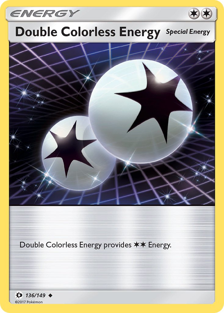 Double Colorless Energy - Sun & Moon (Uncommon) [SUM-136] English / Near Mint / Normal