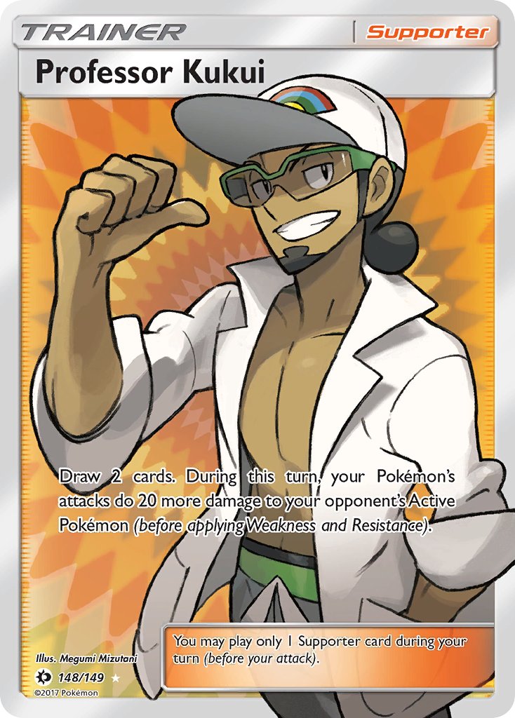 Professor Kukui - Sun & Moon (Ultra Rare) [SUM-148] English / Near Mint / Normal