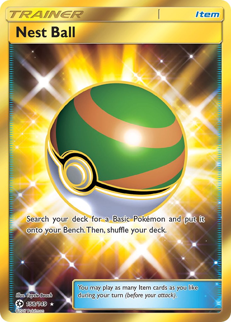 Nest Ball - Sun & Moon (Secret Rare) [SUM-158] English / Near Mint / Normal
