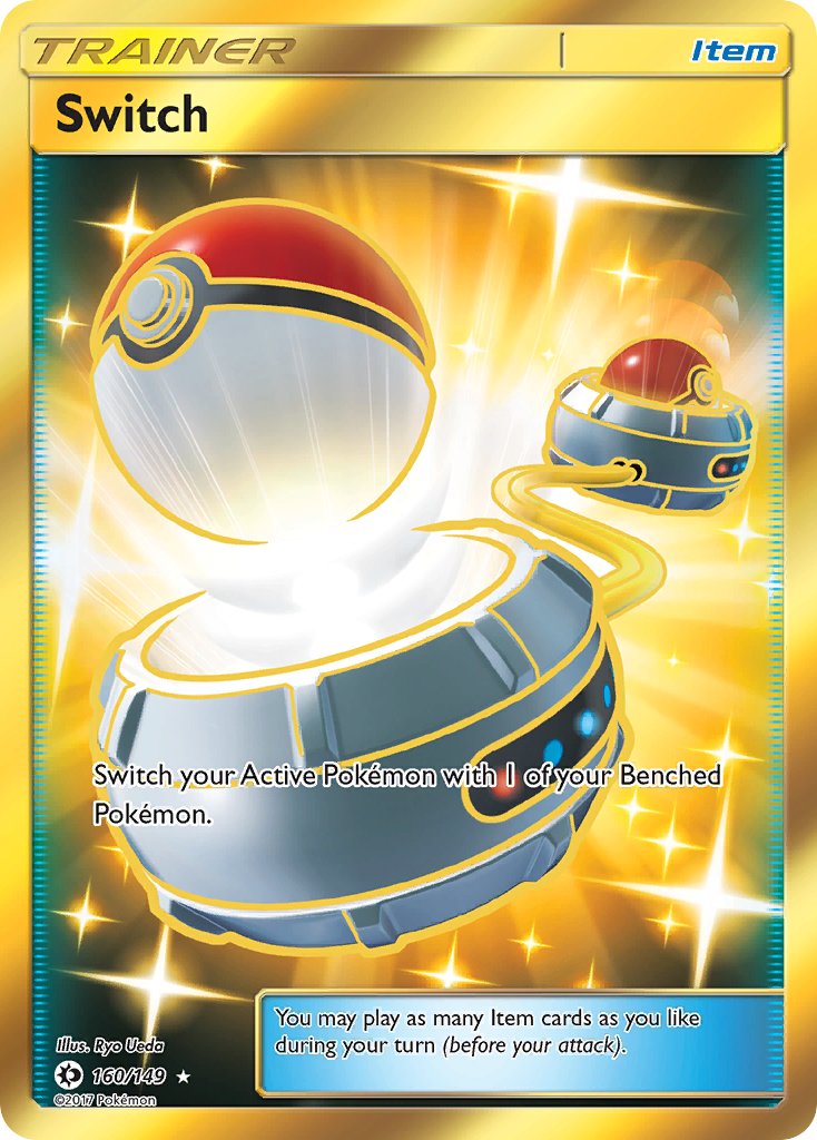 Switch - Sun & Moon (Secret Rare) [SUM-160] English / Near Mint / Normal
