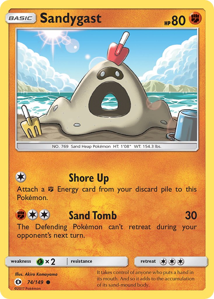 Sandygast - Sun & Moon (Common) [SUM-74] English / Near Mint / Normal