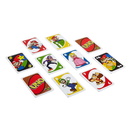 Super Mario Card Game UNO - Samlekort