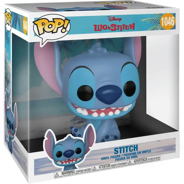 Super Sized Funko POP! - Disney Lilo & Stitch: Stitch #1046