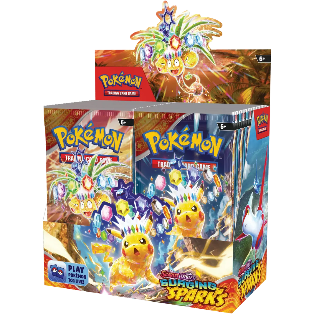 Pokémon TCG Scarlet Violet Surging Sparks Booster Box Kortspil