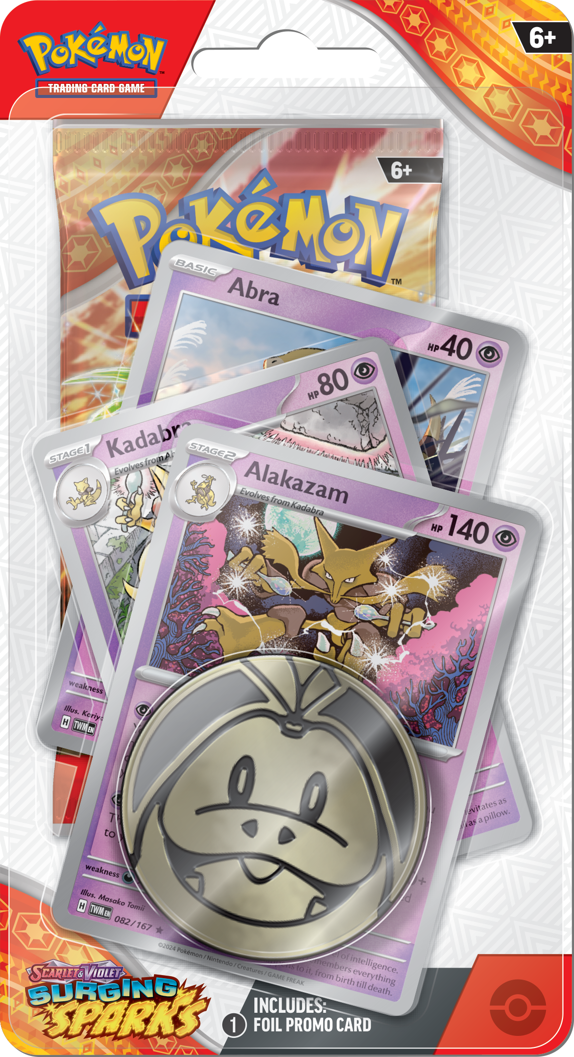 Pokémon TCG: Scarlet & Violet: Surging Sparks - Premium Checklane Blister Pack