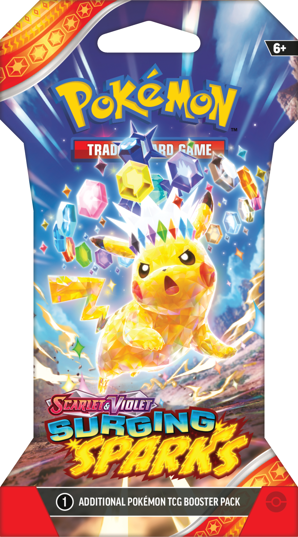 Pokémon TCG: Scarlet & Violet: Surging Sparks - Sleeved Booster Pack