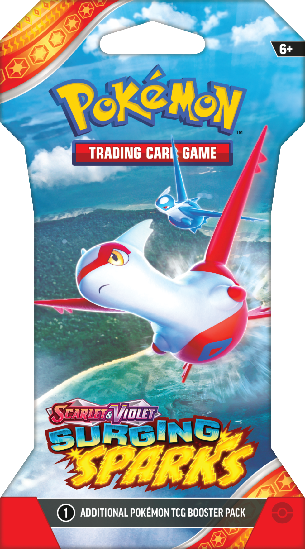 Pokémon TCG: Scarlet & Violet: Surging Sparks - Sleeved Booster Pack