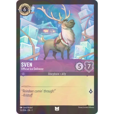 Sven - Official Ice Deliverer - Foil (Uncommon) - 55/204