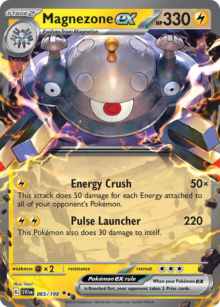 Magnezone ex⁣ - Scarlet & Violet⁣ (Double Rare)⁣ [065] English / Near Mint / Normal