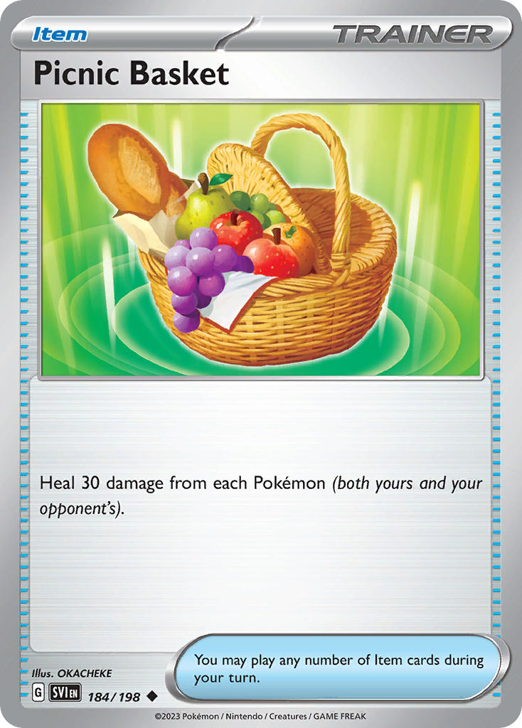 Picnic Basket⁣ - Scarlet & Violet⁣ (Uncommon)⁣ [184] English / Near Mint / Normal