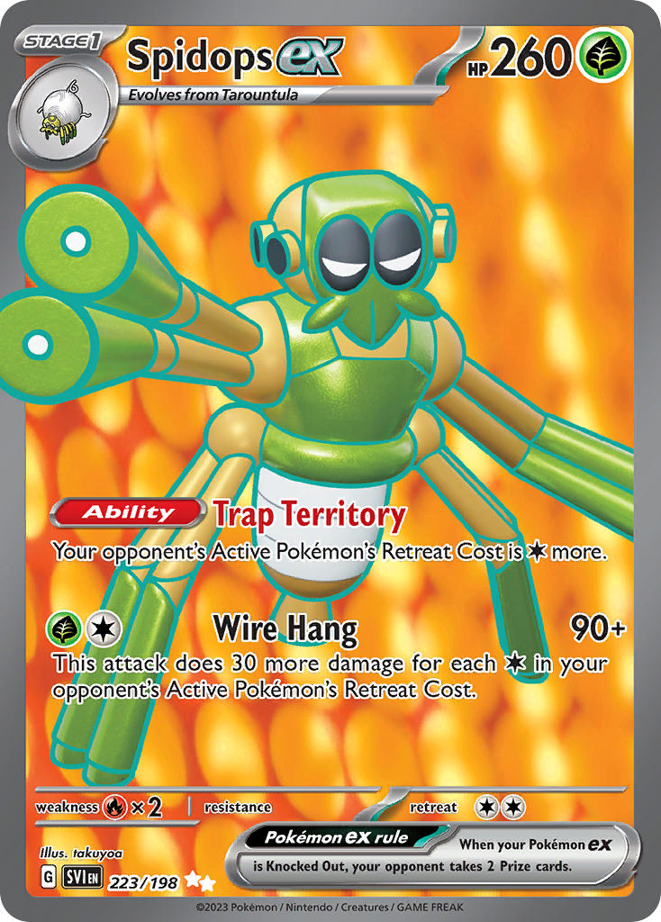 Spidops ex - Scarlet & Violet (Ultra Rare) [SVI-223] English / Near Mint / Normal