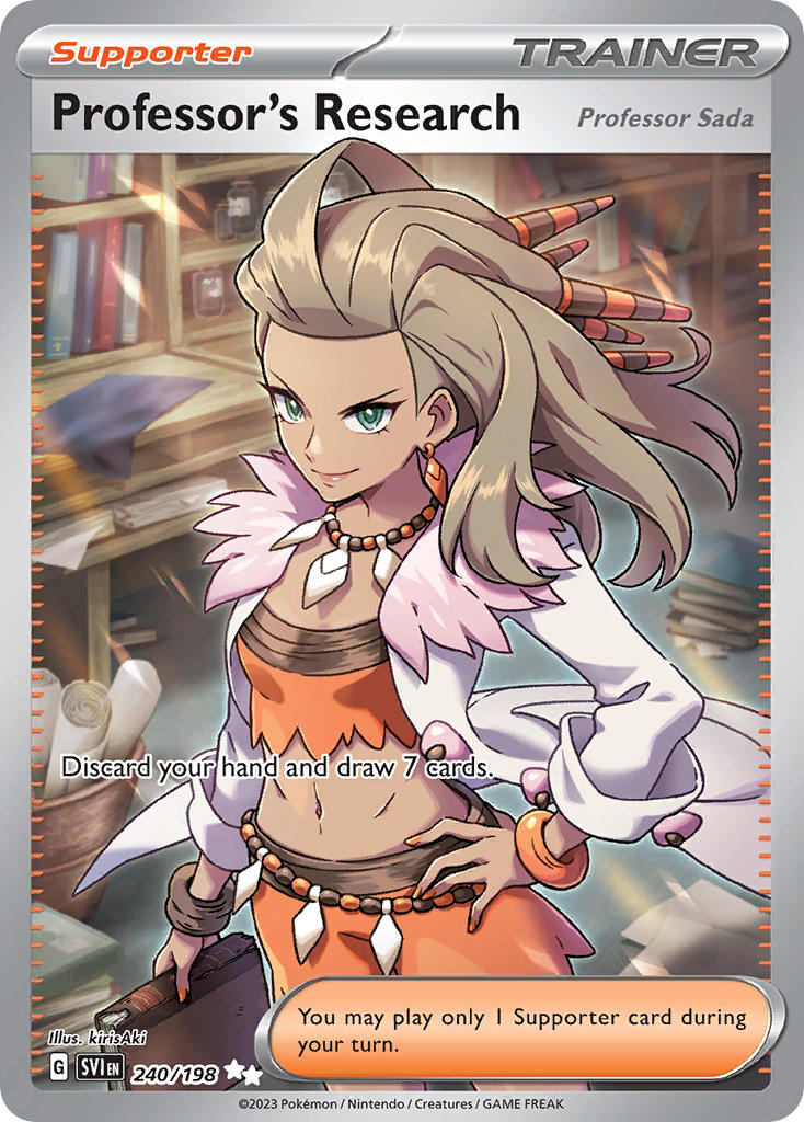 Professor's Research⁣ - Scarlet & Violet⁣ (Ultra Rare)⁣ [240] English / Near Mint / Normal