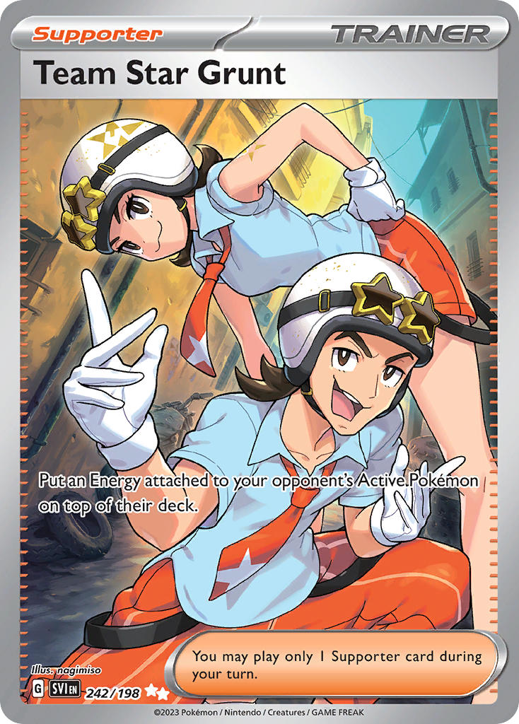 Team Star Grunt⁣ - Scarlet & Violet⁣ (Ultra Rare)⁣ [242] English / Near Mint / Normal