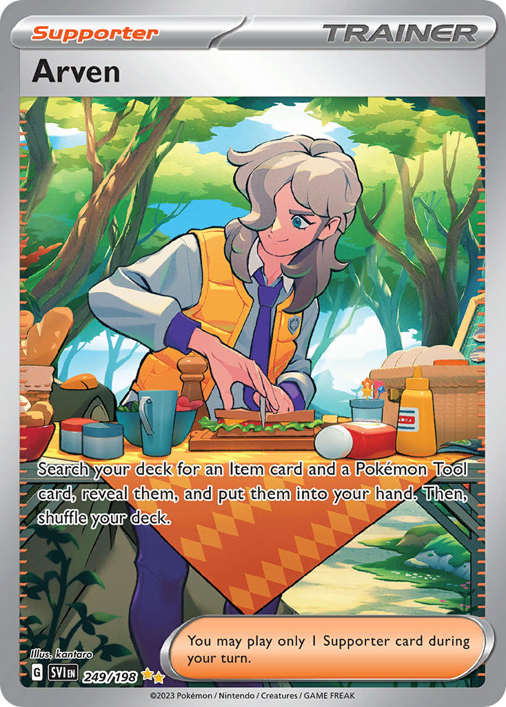 Arven - Scarlet & Violet (Special Illustration Rare) [SVI-249] English / Near Mint / Normal