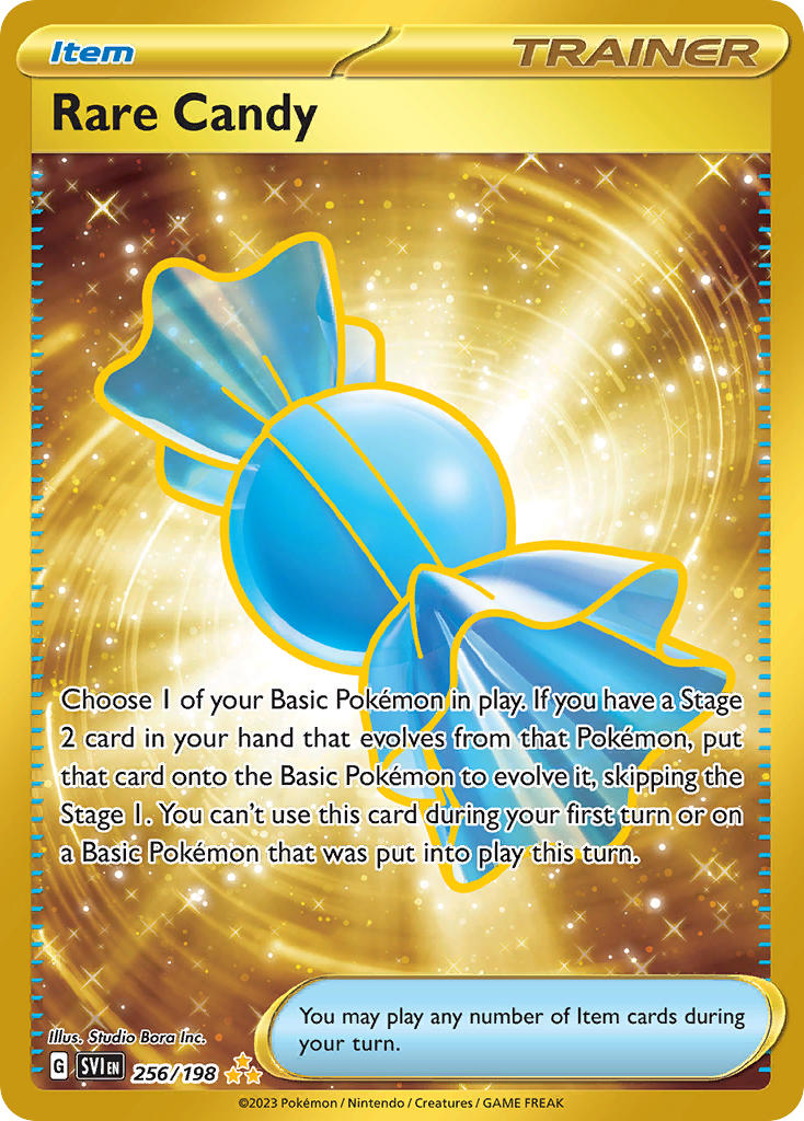 Rare Candy⁣ - Scarlet & Violet⁣ (Secret Rare)⁣ [256] English / Good / Normal