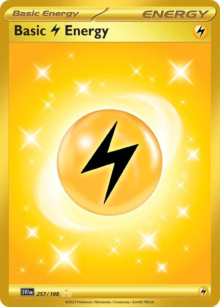 Lightning Energy⁣ - Scarlet & Violet⁣ (Secret Rare)⁣ [257] English / Near Mint / Normal