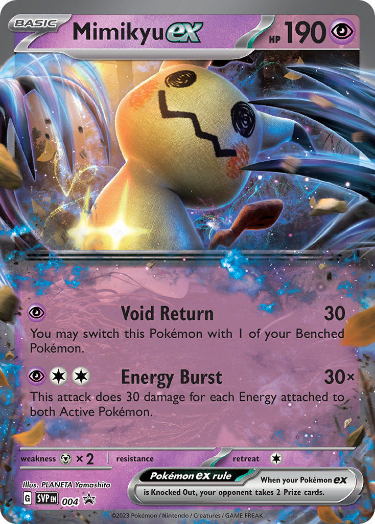 Mimikyu ex⁣ - SV Black Star Promos⁣ (Promo)⁣ [004] English / Near Mint / Normal