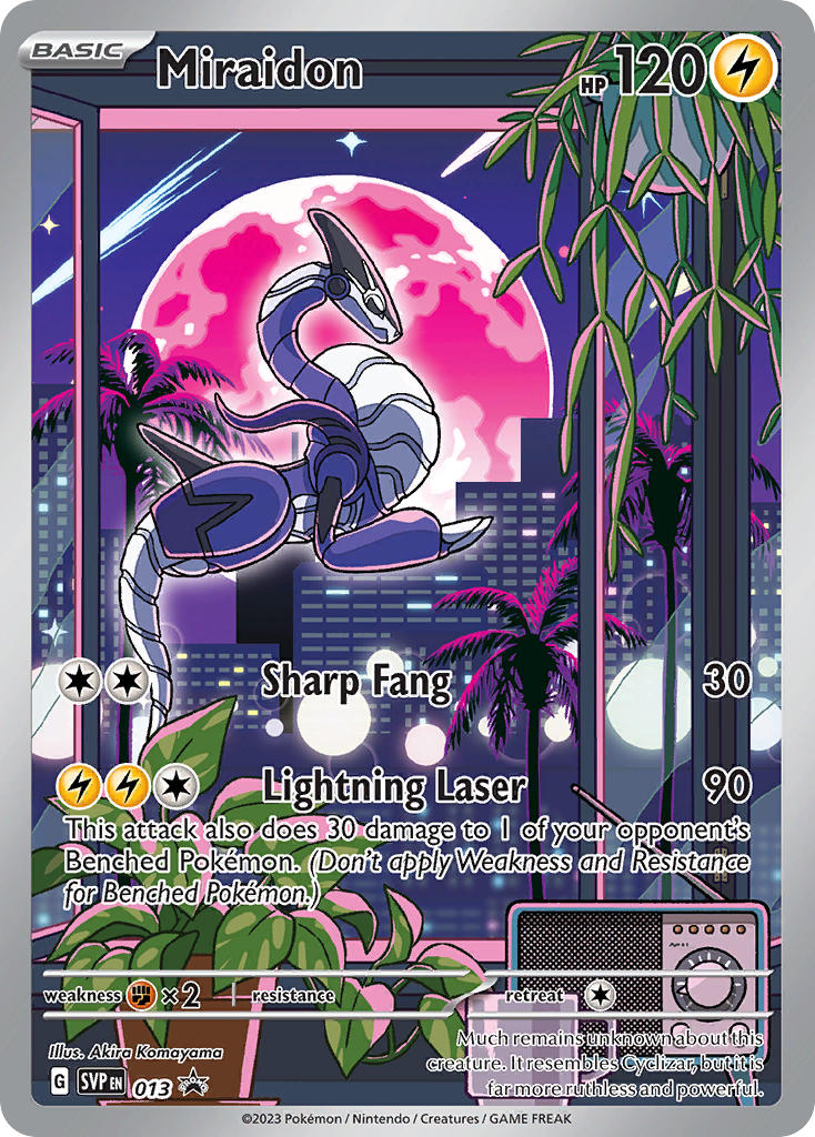 Miraidon⁣ - SV Black Star Promos⁣ (Promo)⁣ [013] English / Near Mint / Normal