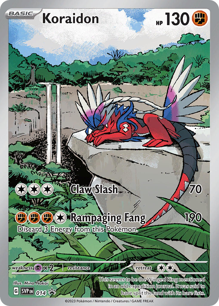 Koraidon⁣ - SV Black Star Promos⁣ (Promo)⁣ [014] English / Near Mint / Normal