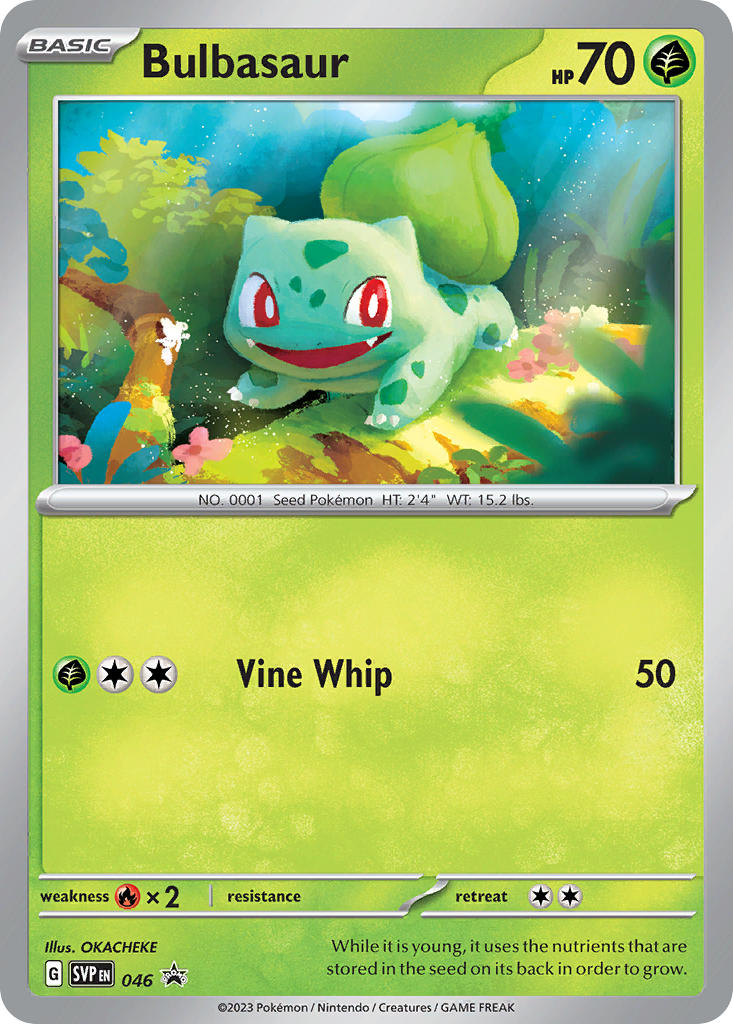 Bulbasaur⁣ - SV Black Star Promos⁣ (Promo)⁣ [046] English / Near Mint / Normal